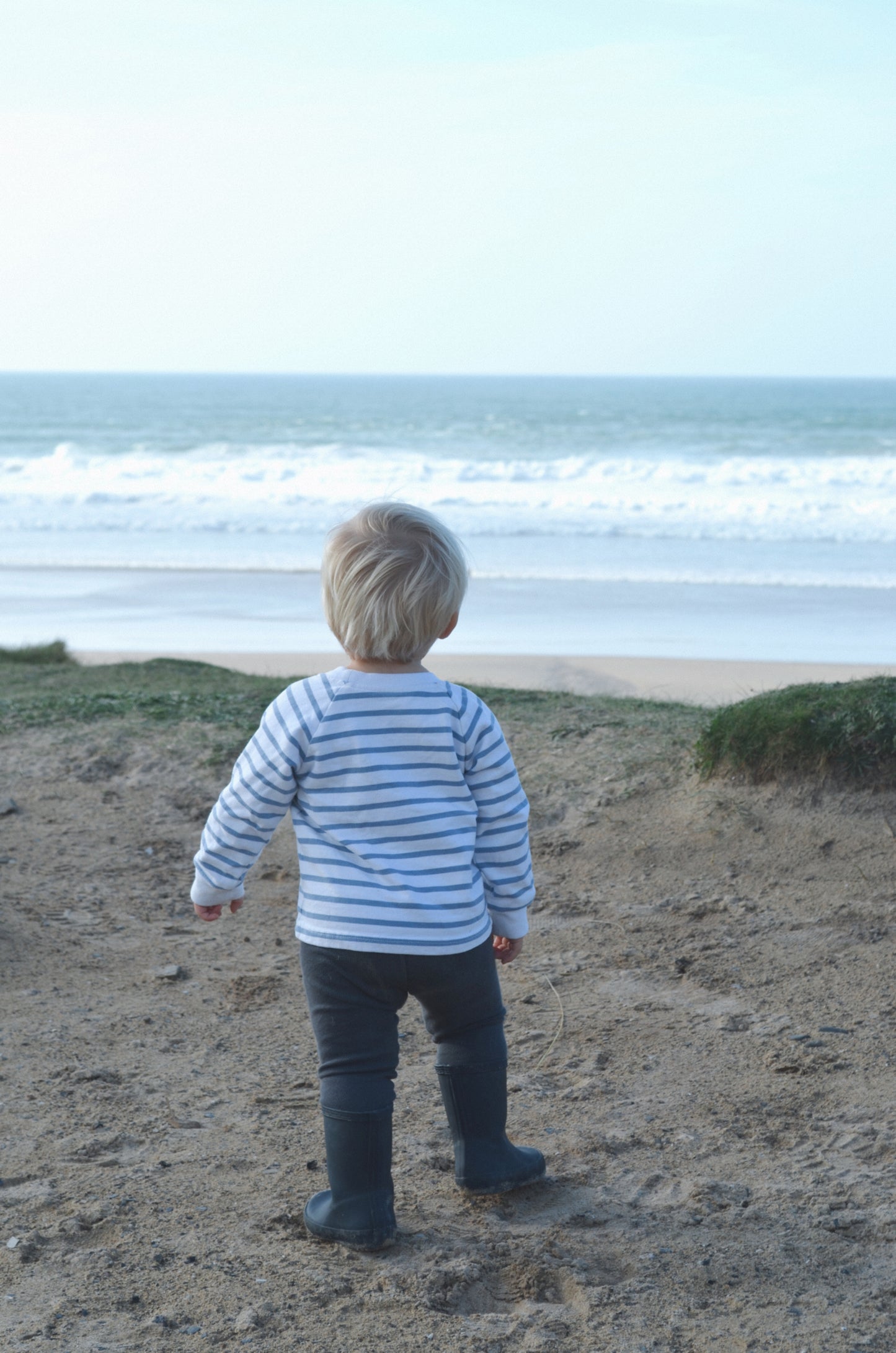 Ocean Stripe Sweatshirt
