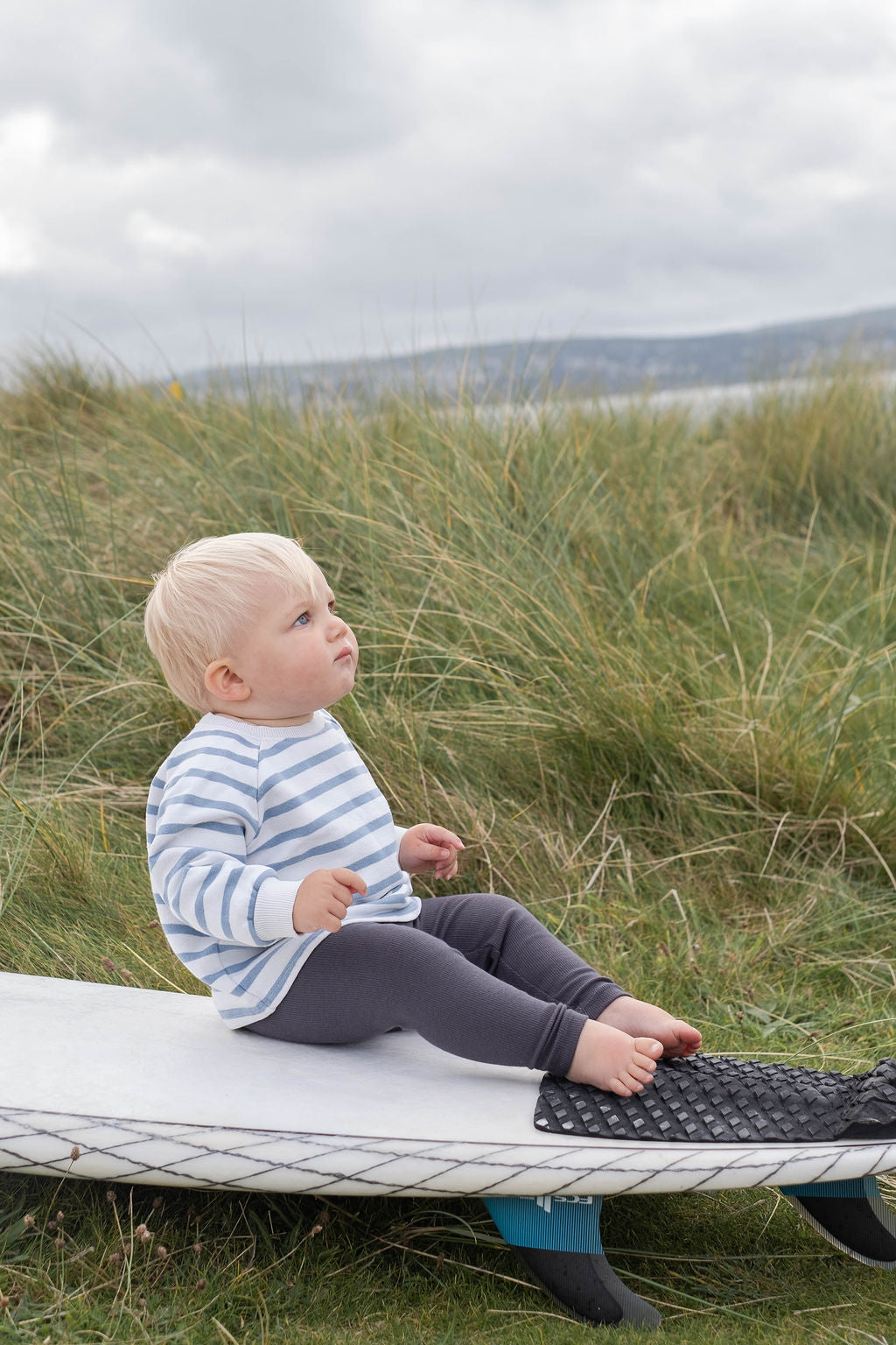 Ocean Stripe Sweatshirt