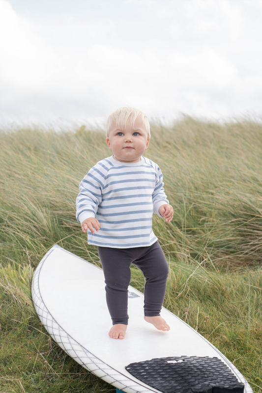 Ocean Stripe Sweatshirt