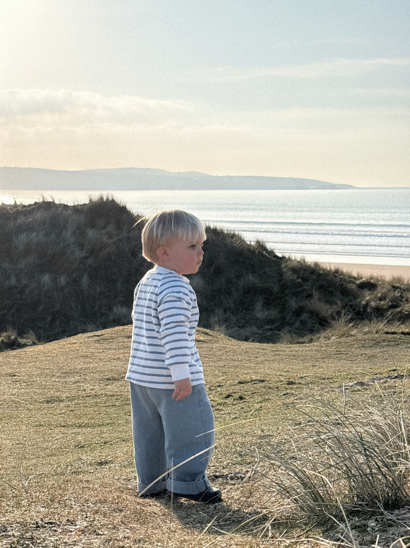 Ocean Stripe Sweatshirt