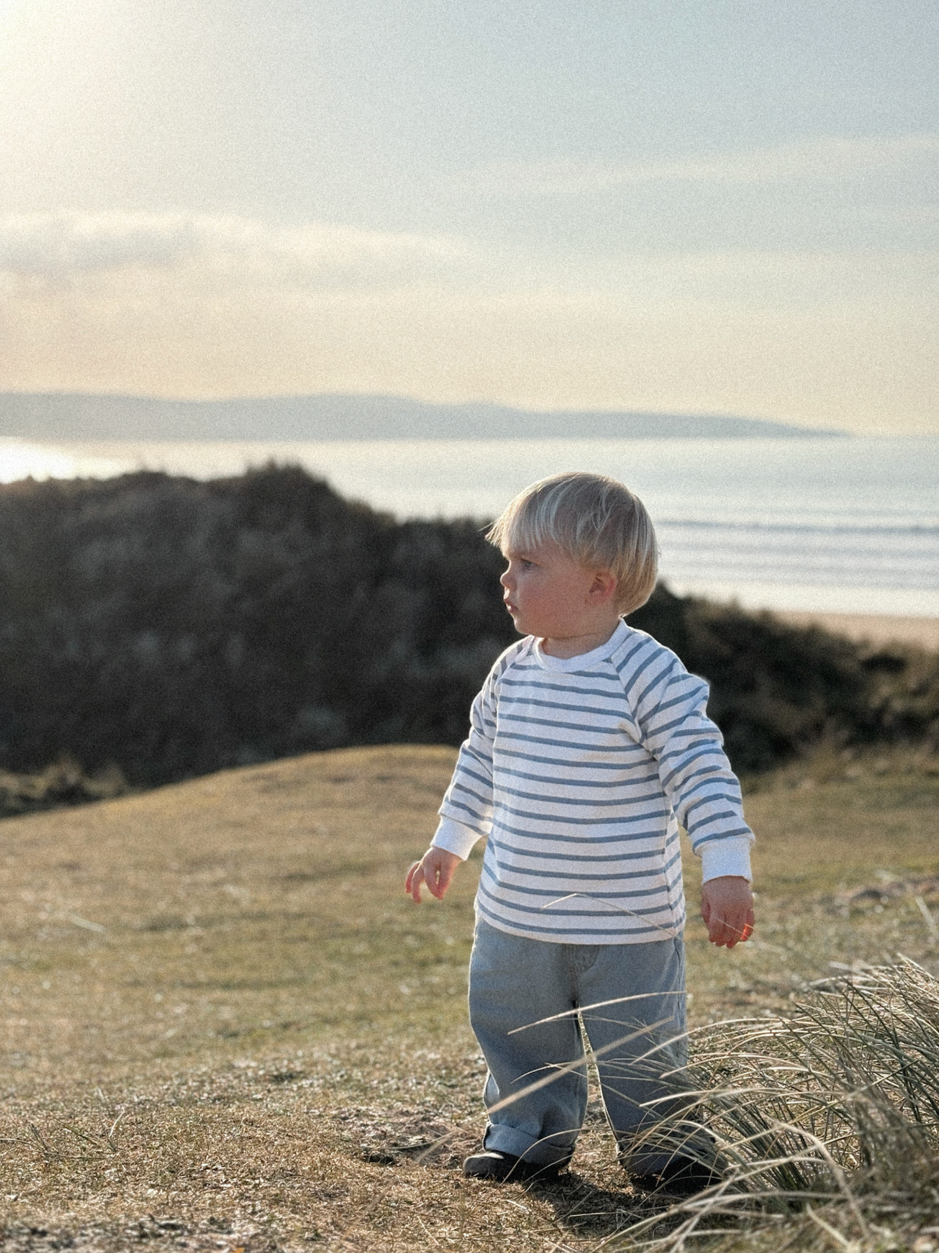 Ocean Stripe Sweatshirt